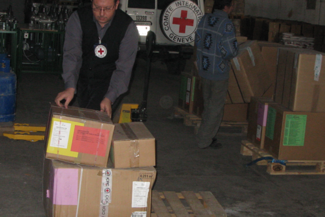 humanitarian field work Middle East