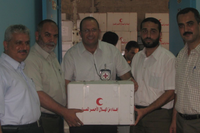 humanitarian field work Middle East
