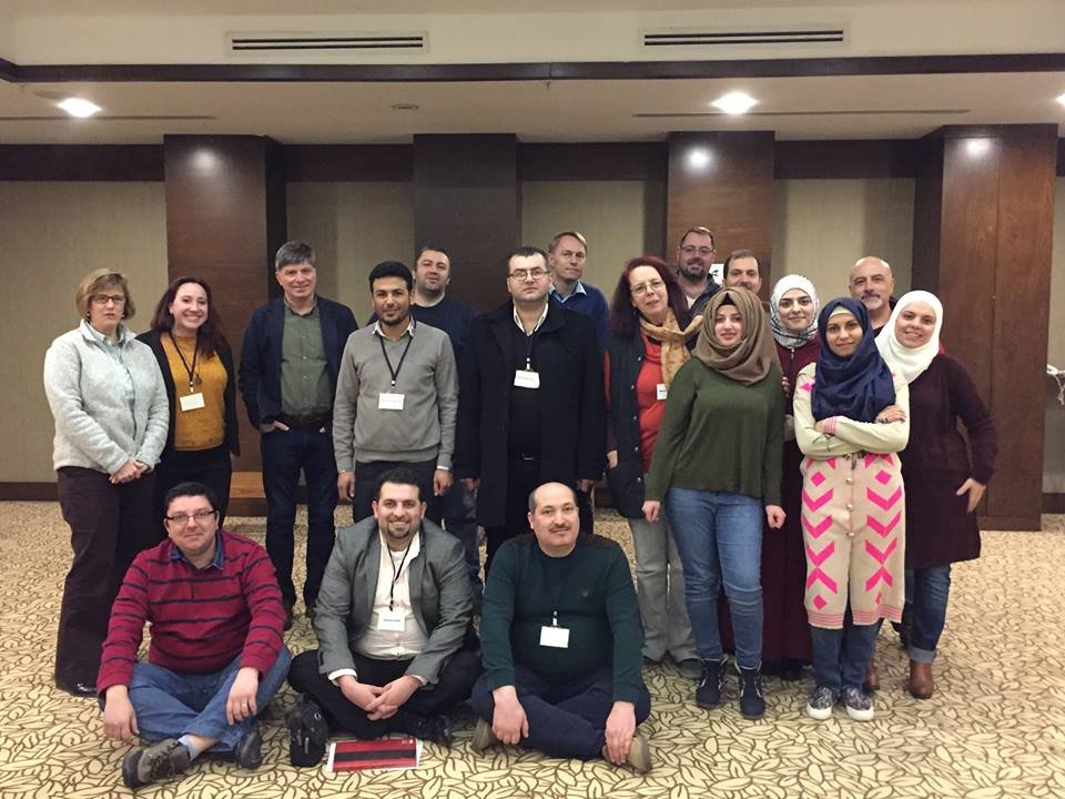 Trust team takes part in IBTCI workshop