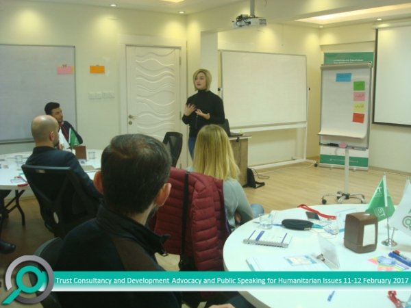 Training on Advocacy and Public Speaking for Humanitarianism