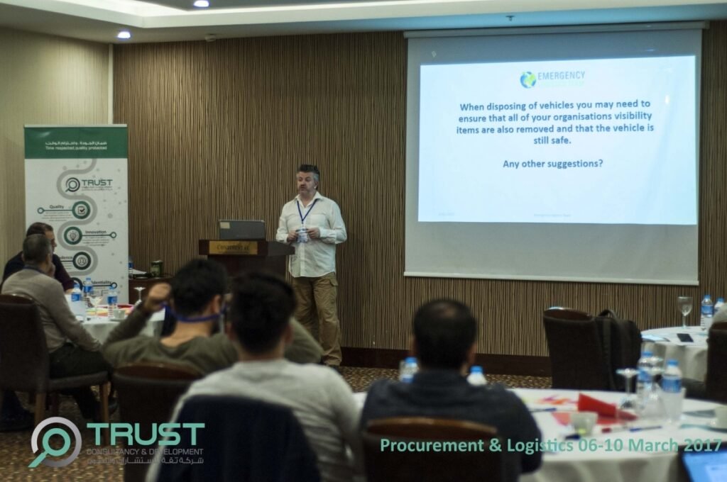 Procurement and Logistics Training with Will Holden in Syria