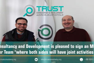 Trust is pleased to have signed an MOU with Volunteer Team/فريق كن عونا التطوعي