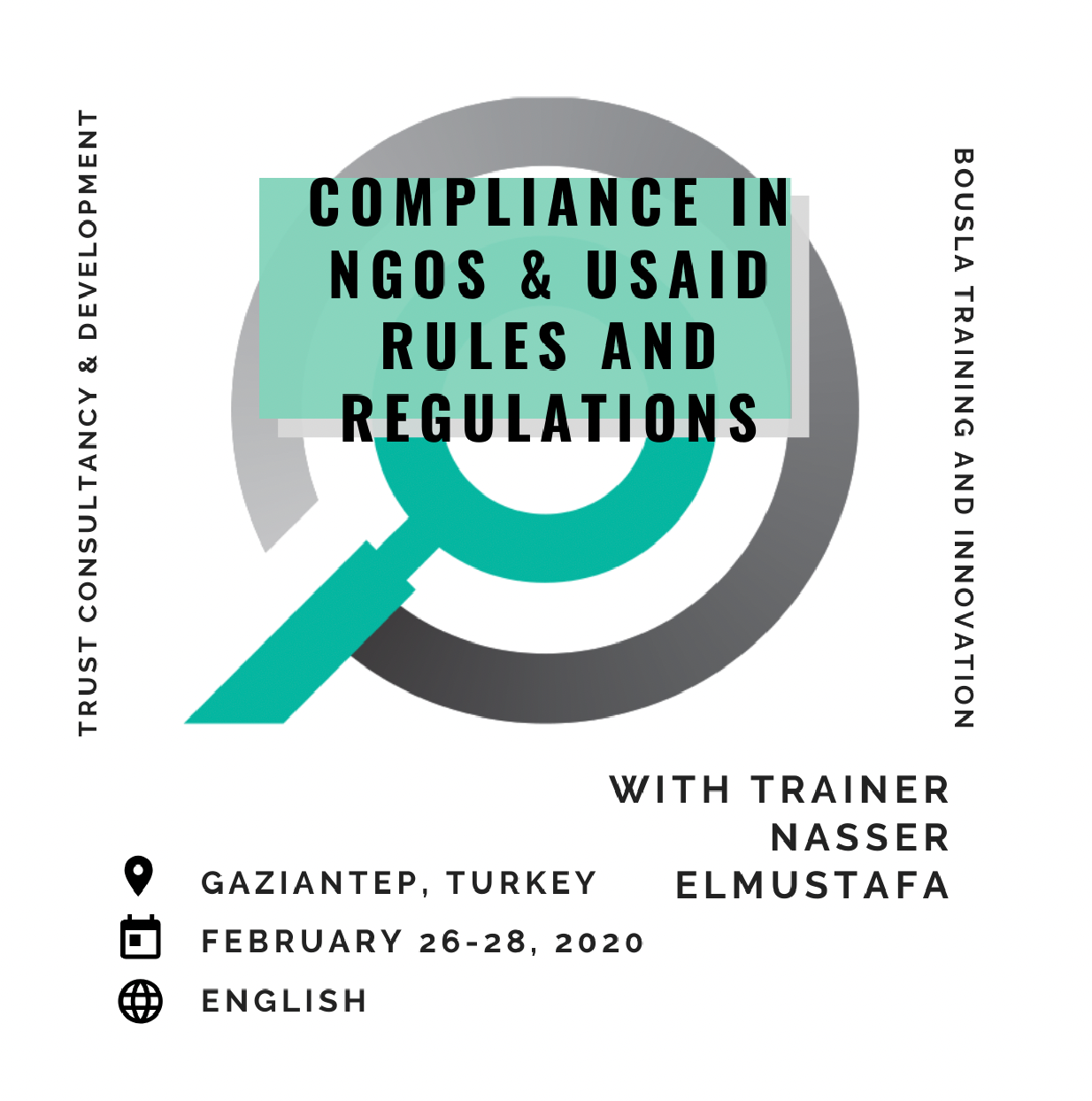 TRAINING Compliance in NGOs & USAID Rules and Regulations Trust