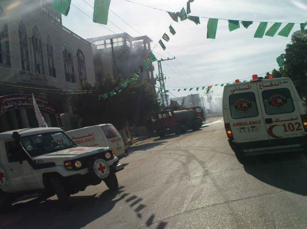 humanitarian field work Middle East